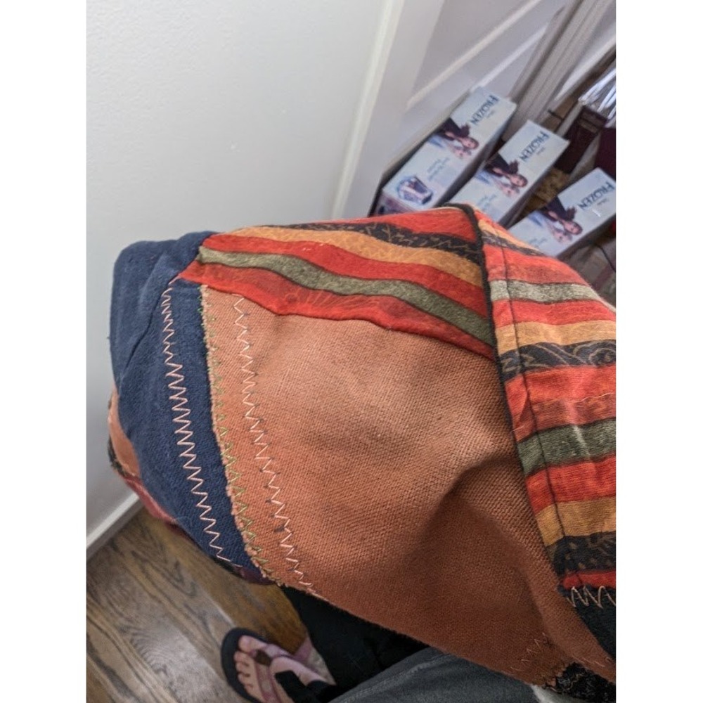Parsley Sage Long Jacket Women's Large Boho‎ Crazy Patchwork Artsy Embroidered - Picture 10 of 11